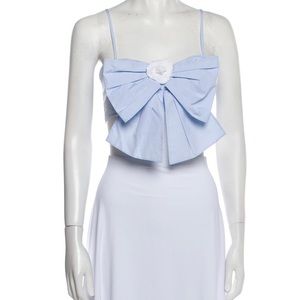 AUTHENTIC💯 Chanel
2020 Square Neckline Crop Top
